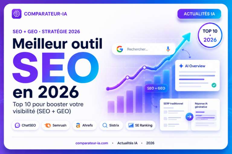 2026年最佳SEO工具：提升可见性的前10名（SEO + GEO）